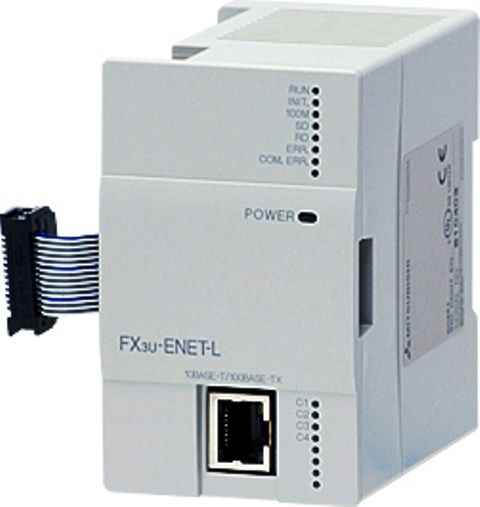 Mitsubishi FX3U-ENET-P502 коммуникационный модуль 225142