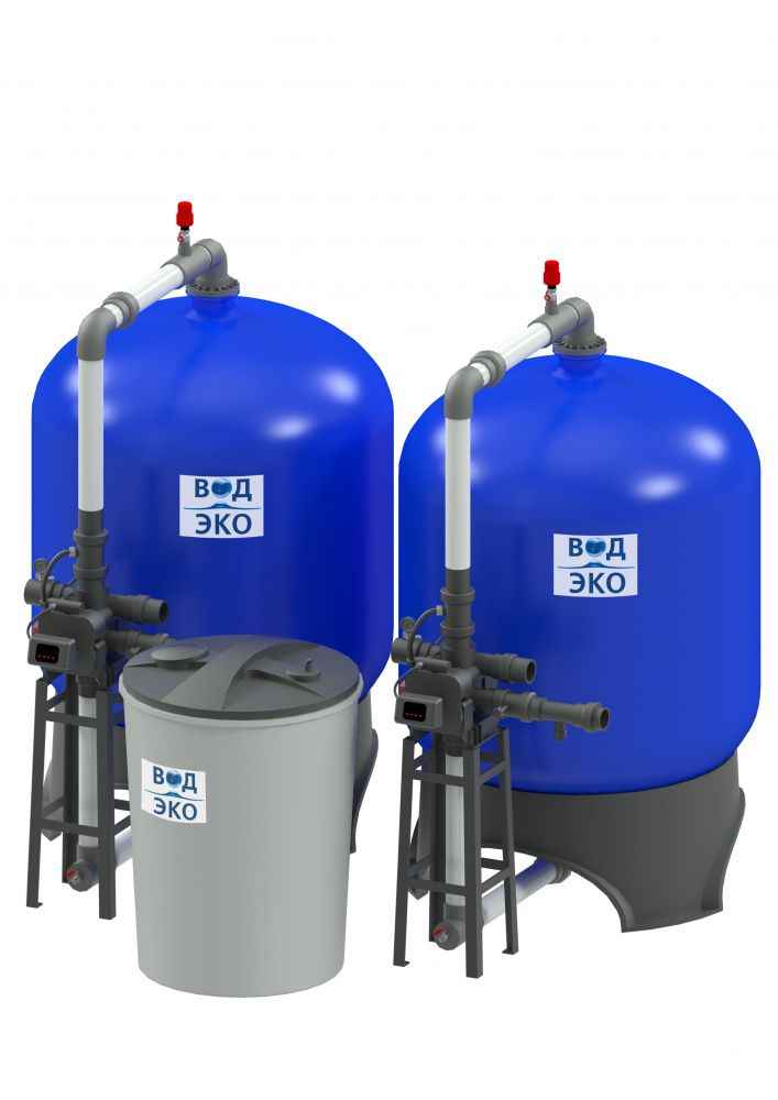 Установка умягчения АКВАФЛОУ SR 650/2-112A3