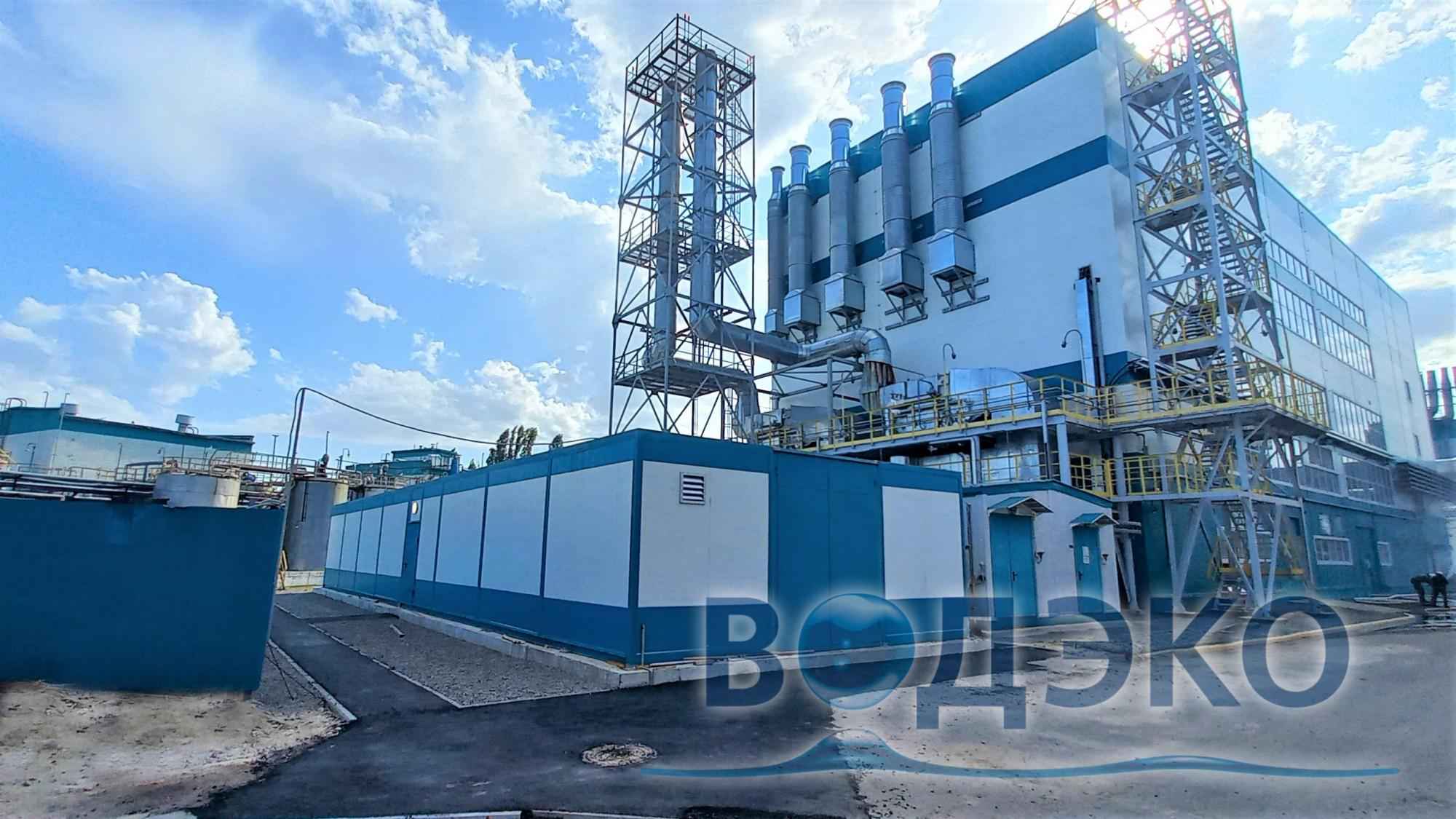 Станция водоподготовки АКВАФЛОУ КБМ на заводе Сибур в Воронеже Станция водоподготовки АКВАФЛОУ КБМ на заводе Сибур в Воронеже