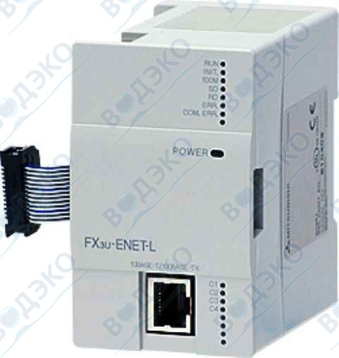 Mitsubishi FX3U-ENET-P502 коммуникационный модуль 225142