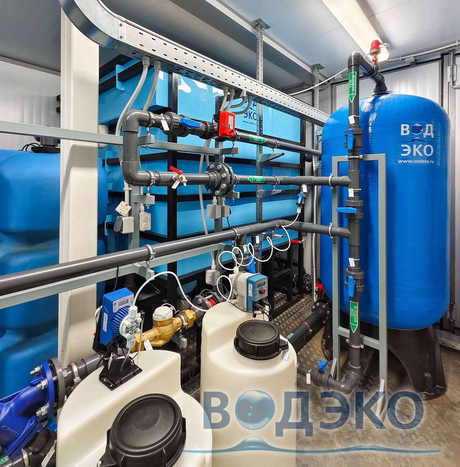 Станция водоподготовки для пансионата в селе Высокое Самарской области