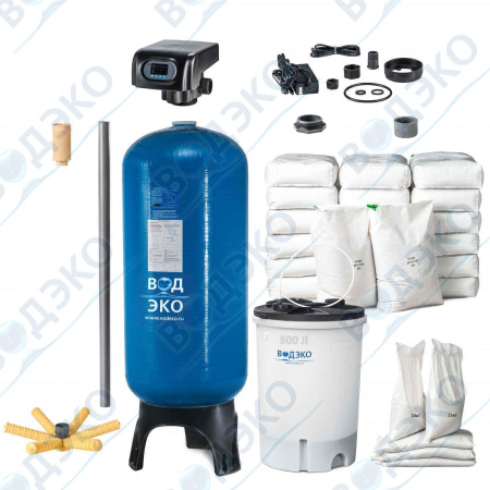 Установка умягчения  АКВАФЛОУ SR 500-74A1