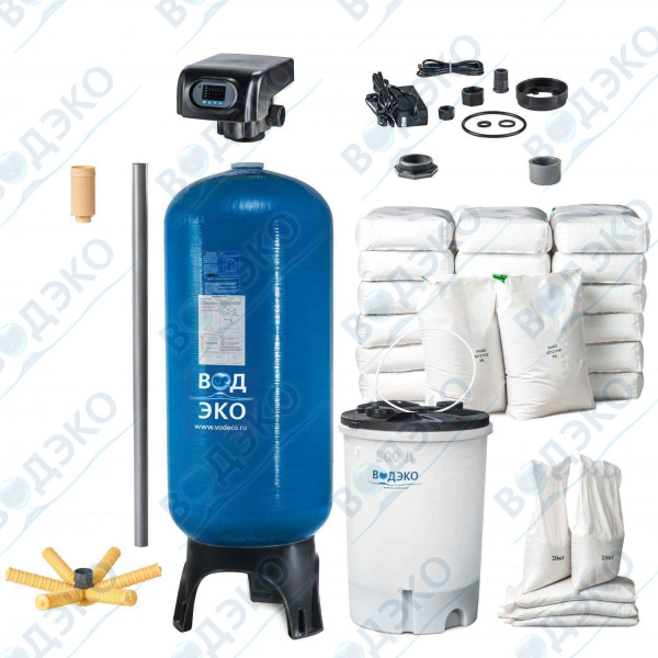 Установка умягчения  АКВАФЛОУ SR 500-74A1