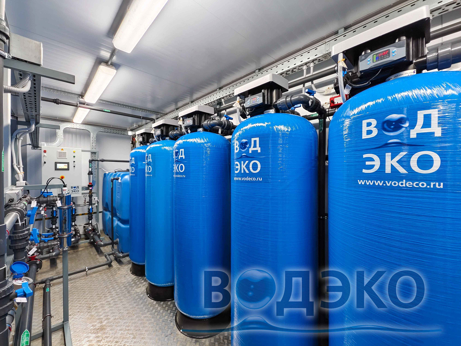 Станция водоподготовки для пансионата в селе Высокое Самарской области
