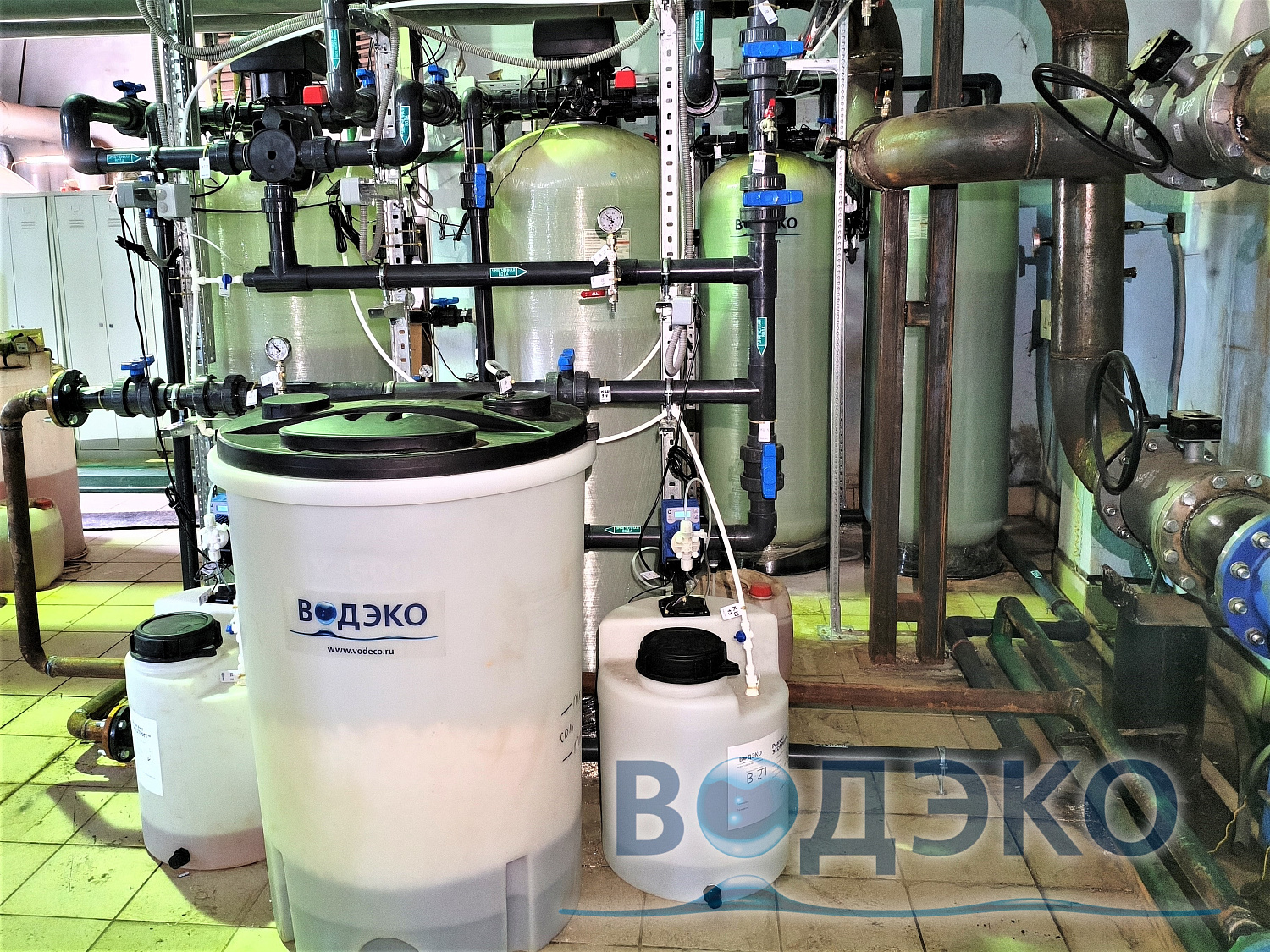 ХВО для водогрейной котельной в Чехове