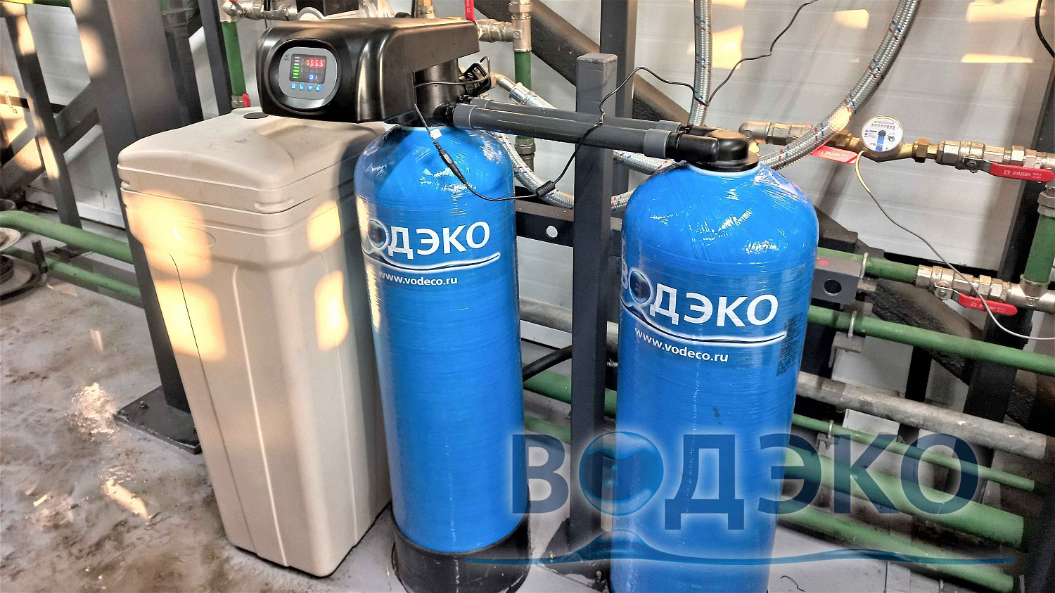 ХВО для теплового пункта в районе Печатники в Москве