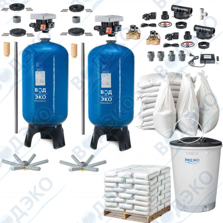Установка умягчения АКВАФЛОУ SR 850/2-77A3
